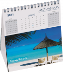 calendrio de mesa com espiral wire-o(aer) JK 036