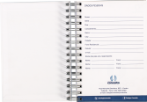 Agenda/Caderno personalizado, prático e de ótimo acabamento, com capa dura JK 031