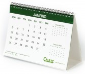 Calendrio de mesa com espiral wire-o(aer) JK 057